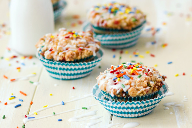 Birthday Cake Muffins Photo