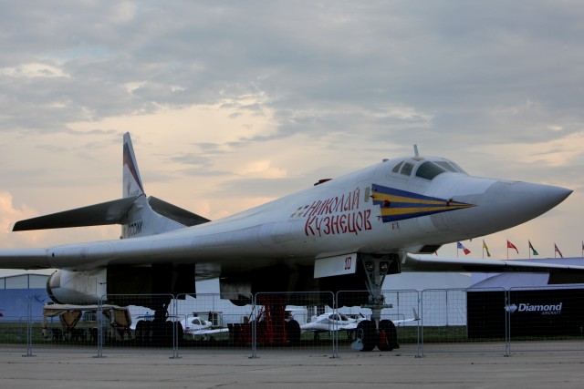 The Tupolev Tu-160 strategic bomber promises to please us! Photo: Aviasalon JSC 
