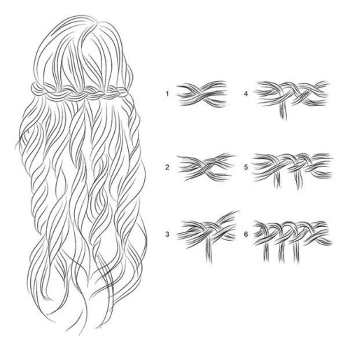5 ways to braid your hair Via