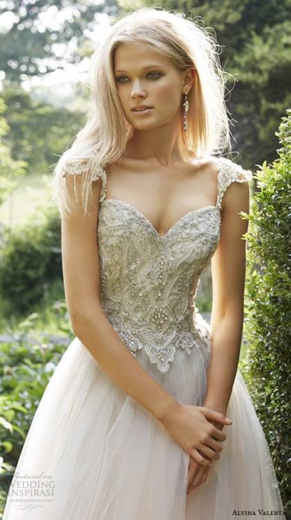 Alvina Valenta Wedding Dress Fall 2015 Bridal Collection
