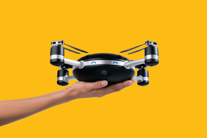 Throw This Camera Drone in the Air and It Flies Itself