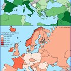 Fertility Rate by Religion in Europe [OC] [918x2534]