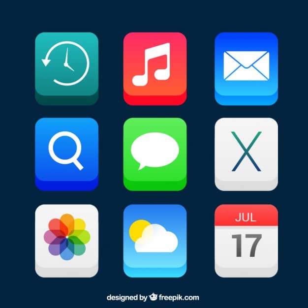 App-icons-in-3d-style