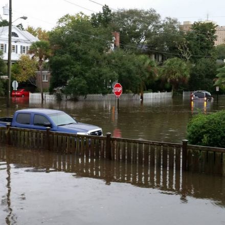 Historic high tides from supermoon and sea level rise flood the Southeast coast
