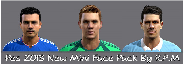 Pes 2013 New Mini Face Pack Oktober