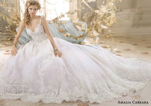 Amalia Carrara Wedding Dress 2014 Bridal Collection