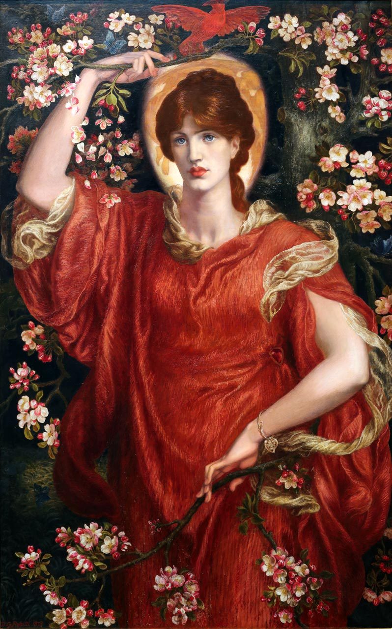 Dante Gabriel Rossetti - A Vision of Fiammetta (1878)