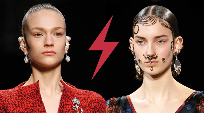 Голосование: симметричные серьги Balenciaga VS Givenchy