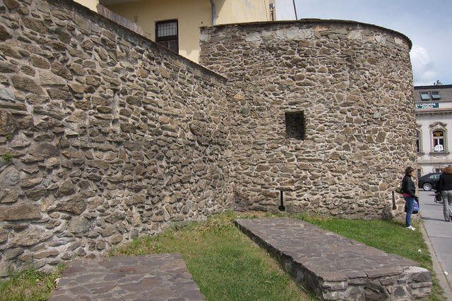 Košice old city walls