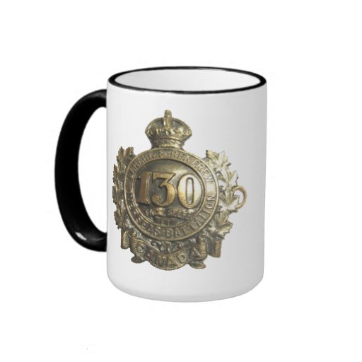 130th Lanark Renfrew Overseas Battalion Ringer Mug