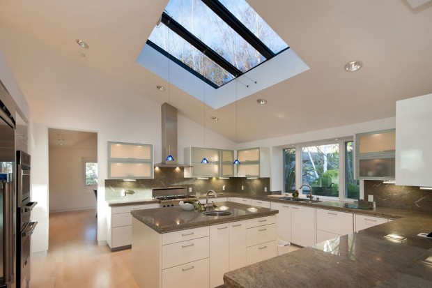 modern-kitchen skylight