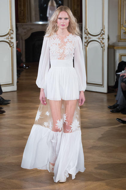 Yanina Haute Couture Spring/Summer 2015.Paris Fashion Week.