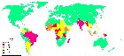 World distribution of Leprosy [1,357 × 628]