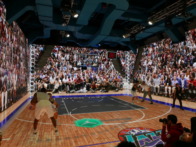 This Immersive Michael Jordan Simulator Is the World’s Coolest Basketball Court
