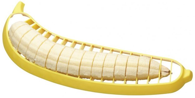 So some baby genius invented a banana slicer, you guys.