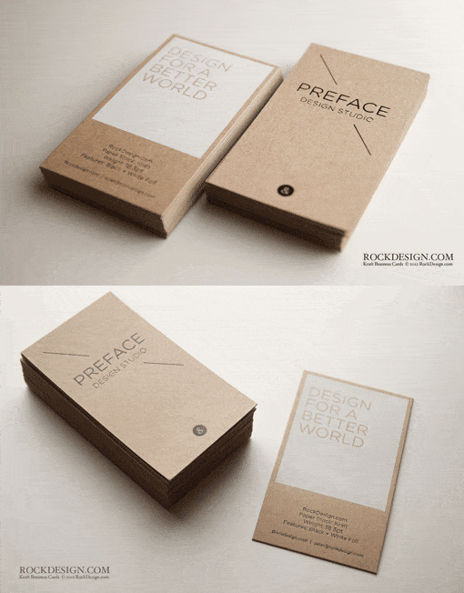 Eco Paper Business Card