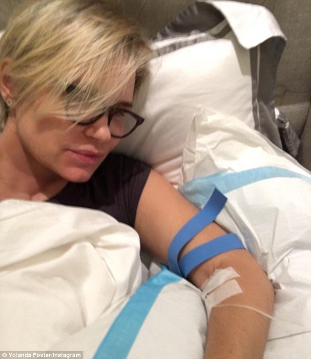Another celebrity sufferer: Former model and reality star Yolanda Foster has been very vocal about her battle with Lyme disease and regularly updates her fans on her various treatments