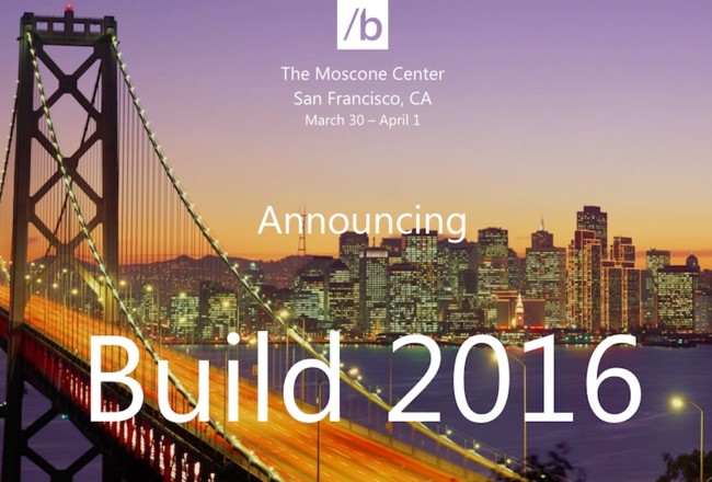 Build 2016 Microsoft Official