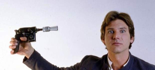 El actor Harrison Ford como Han Solo