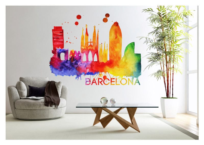 CLD Exclusive: Beautiful Watercolor Skylines of 13 Famous Cities (AI, EPS)