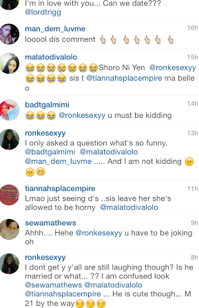 Girl Comments On Instagram Best Comment For Girl Pic On Instagram