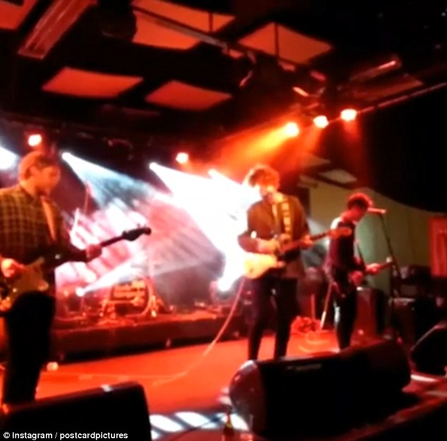 Haunting: This footage shows the Warrington-based band Viola Beach on stage in Norrkoping, Sweden, just a few hours before the tragic incident which would take their lives