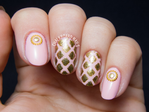 Pink and Gold Rococo