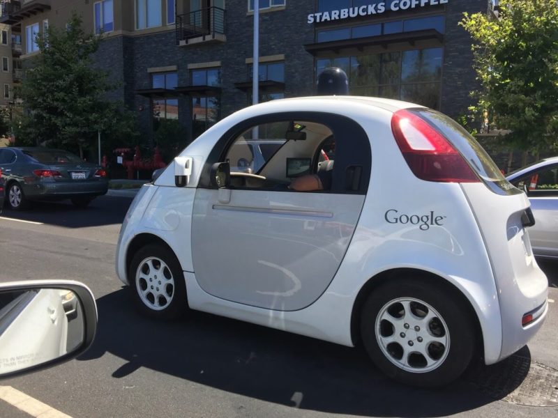 Cute Google Self Driving Car