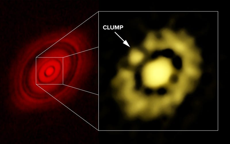 This Clump of Dust Might Actually Be a Planet in the Process of Forming