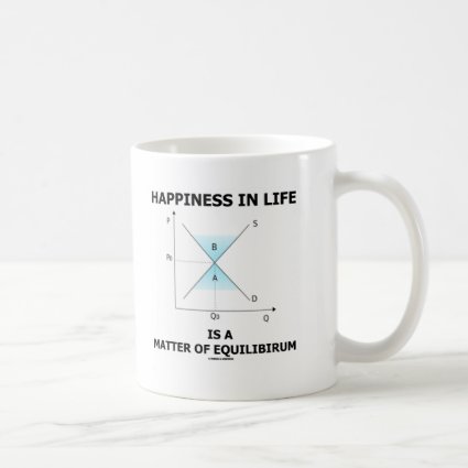 Happiness In Life Is A Matter Of Equilibrium Coffee Mugs