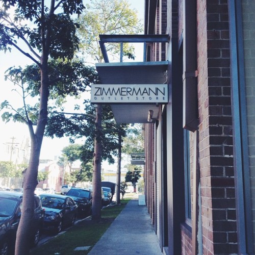ZIMMERMAN | Just a little bit of shopping this afternoon to make...