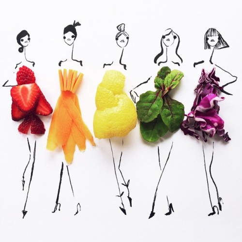 wnq-writers: culturenlifestyle: Fashion Illustrations Use...