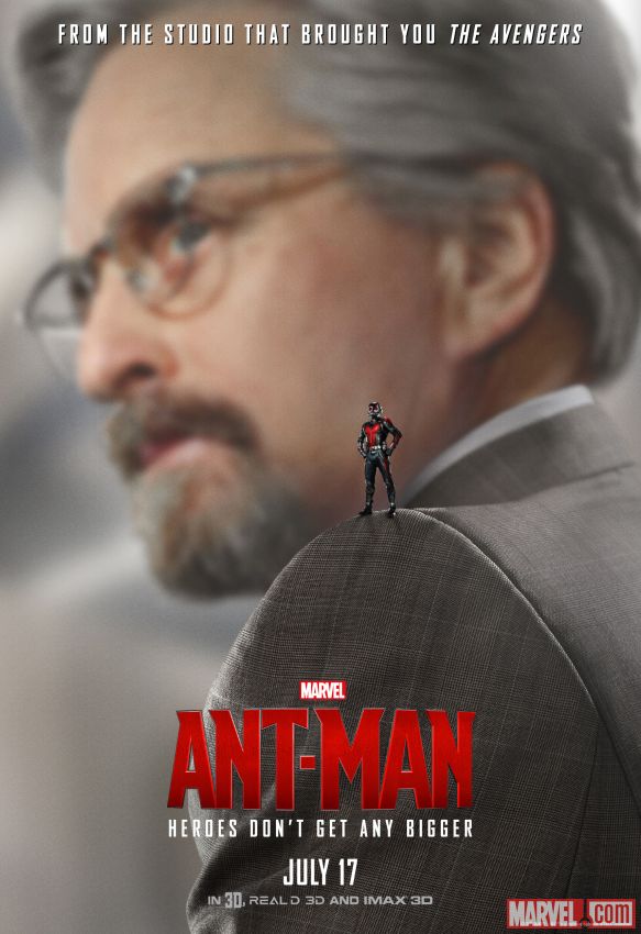 Ant-Man Michael Douglas Poster