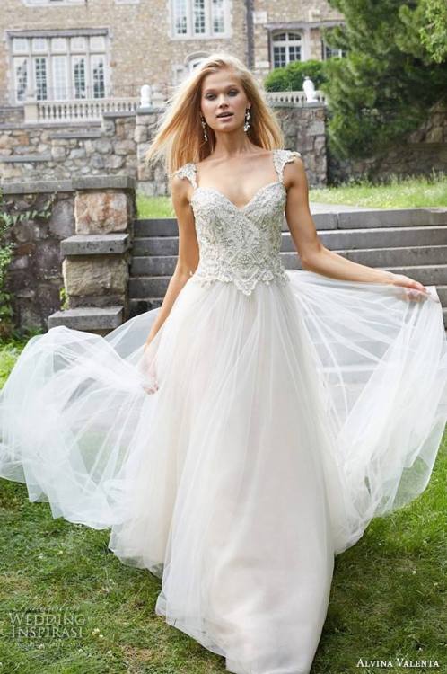 Alvina Valenta Wedding Dress Fall 2015 Bridal Collection
