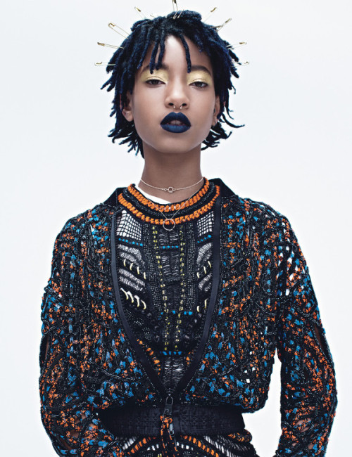 global-fashions: Willow Smith & Zendaya - W Magazinephotos...