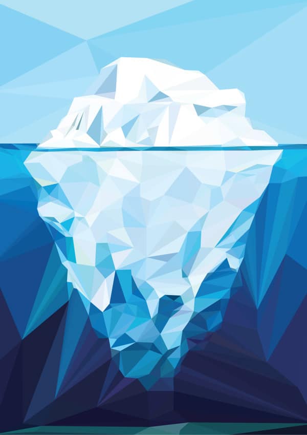 Iceberg-Polygon-Art-by-nasrul-razali,-via-Behance