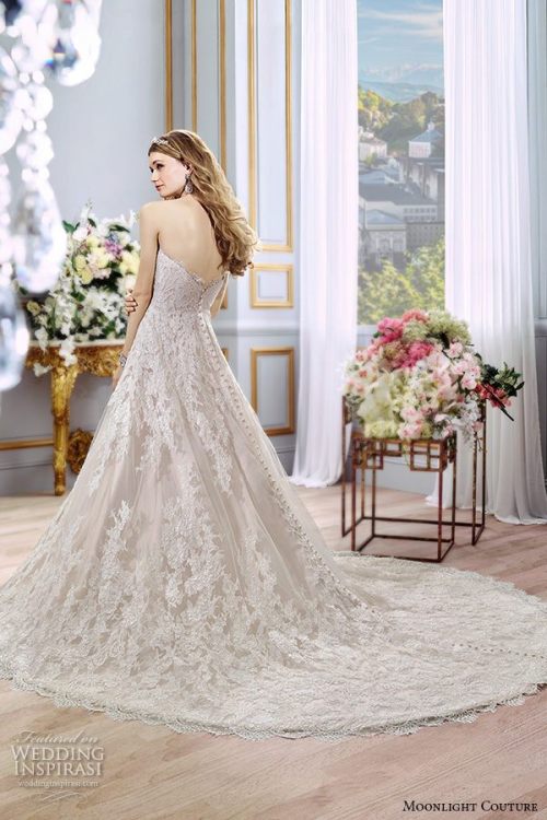 Moonlight Couture Wedding Dress Spring 2016 Bridal Collection