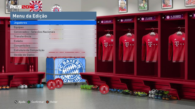 PES 2016 Bayern München Locker Room