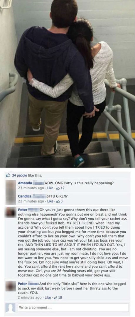 social media fails this couple airs their breakup drama on facebook