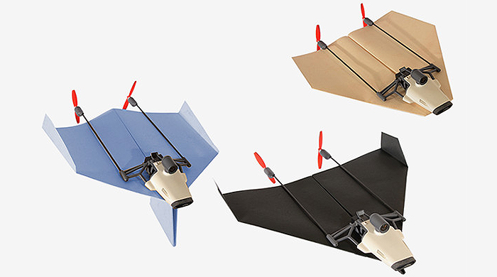 Оригами и новые технологии: на Kickstarter представили бумажный дрон
