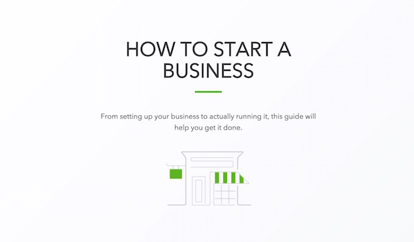 intuit how to start a new business