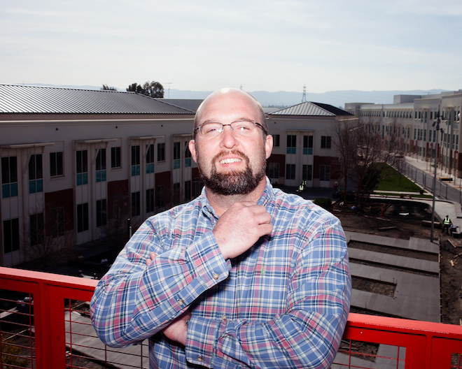 Frank Frankovsky, the man who oversees Facebook's Open Compute Project. 