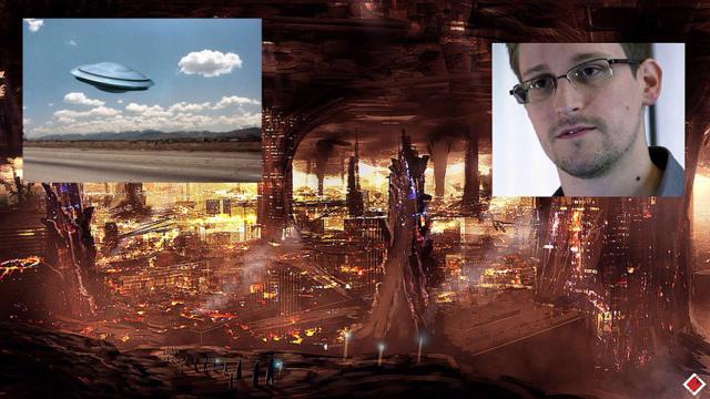 Snowden Reveals Documents: 'Advanced Civilization Lives Underground'