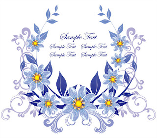 美しい花輪のクリップアート Wreath vector イラスト素材