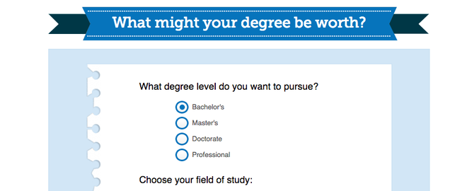 Calculate the Expected Salary (and Debt) With Your Degree