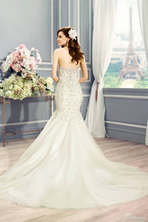 Moonlight Couture Wedding Dress Fall 2015 Bridal Collection