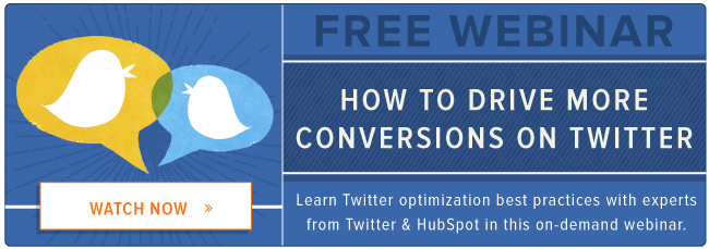 free twitter conversions webinar