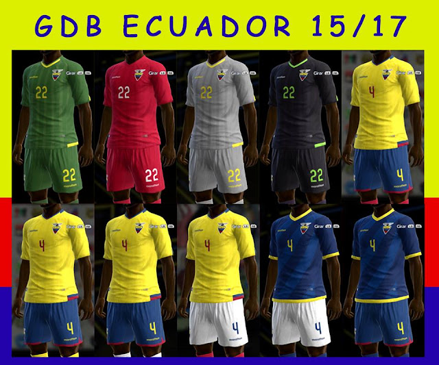 PES 2013 Ecuador GDB Kits