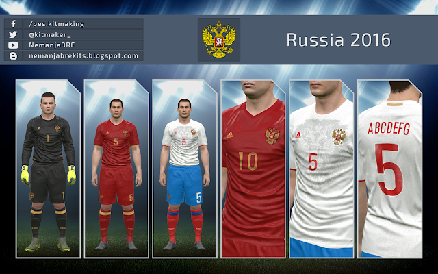 PES 2016 Russia Kits 2016