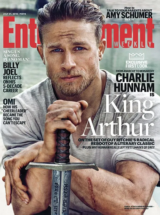 Charlie Hunnam Knights of the Round Table: King Arthur EW cover